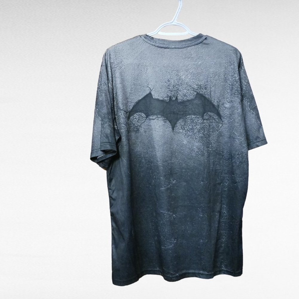 *5/35 *  2019 Batman Quick Dry Short Sleeve Crew Neck Tee Shirt  Size XXL